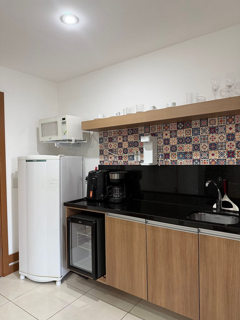 Flat moderno Hotel Athos Bulcão 10°