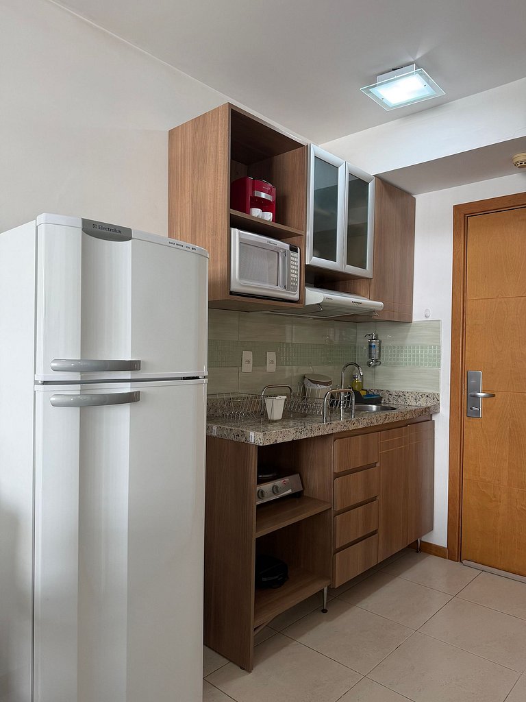 Flat hotel Saint Moritz + vaga de garagem.