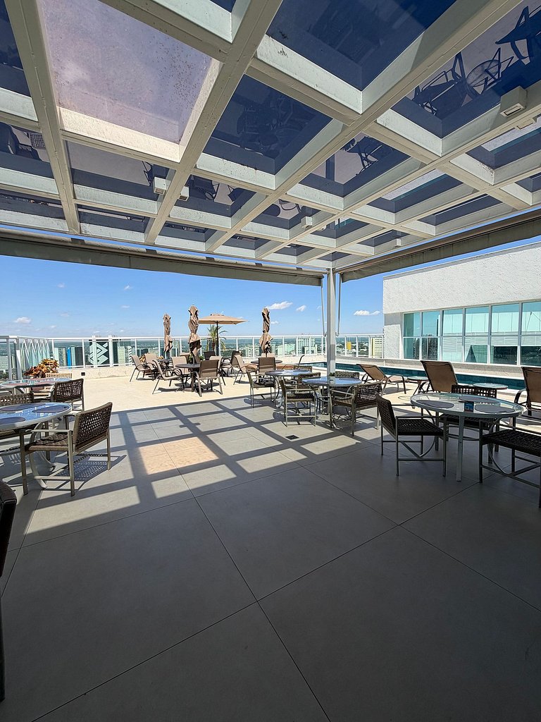 Flat hotel Saint Moritz + vaga de garagem.